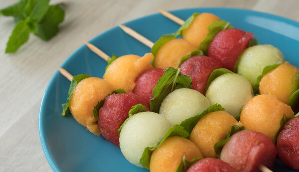 fruit skewers