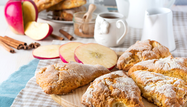 Lady Apple Scones