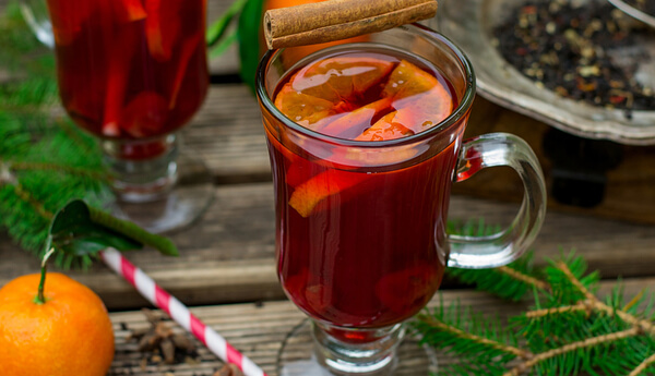 Spiced Merry Mandarin Cider