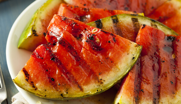 Spicy Grilled Watermelon